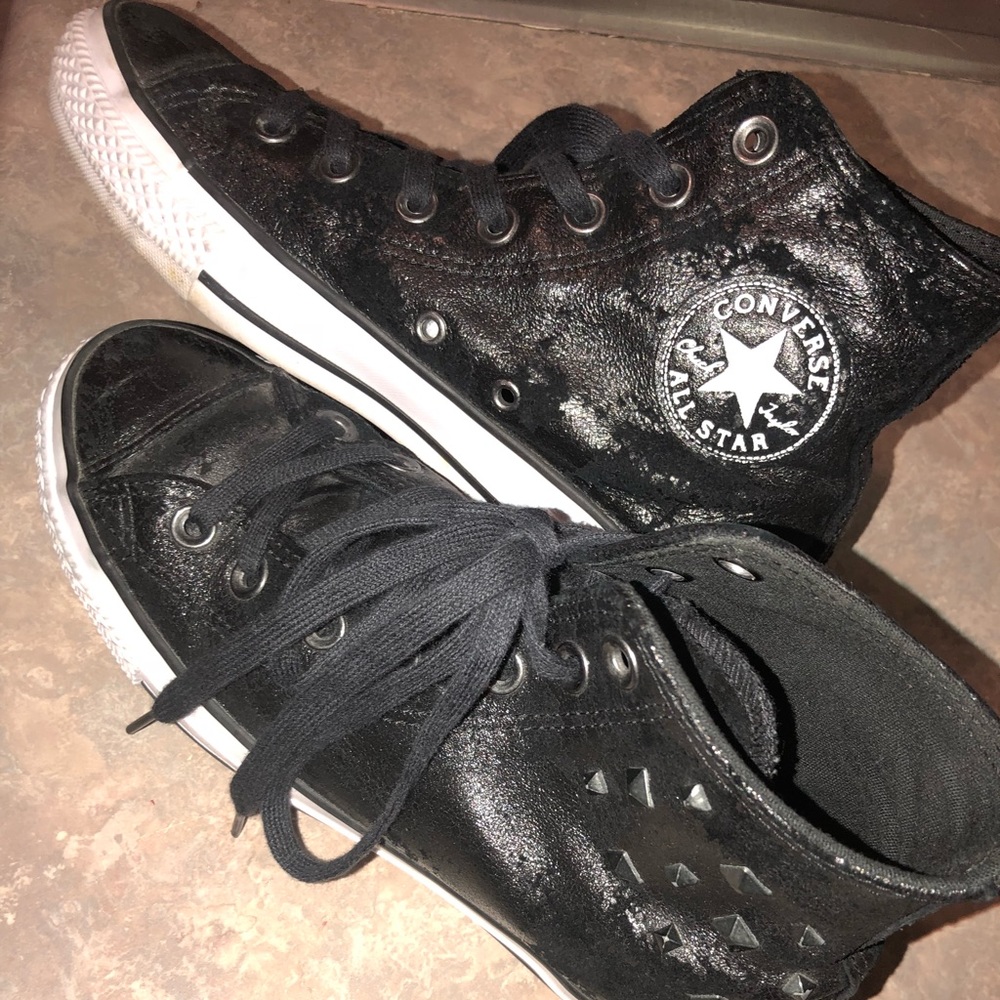 Women’s size 7.5 studded converse